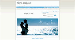 Desktop Screenshot of hi-arabian.com