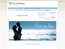 Tablet Screenshot of hi-arabian.com